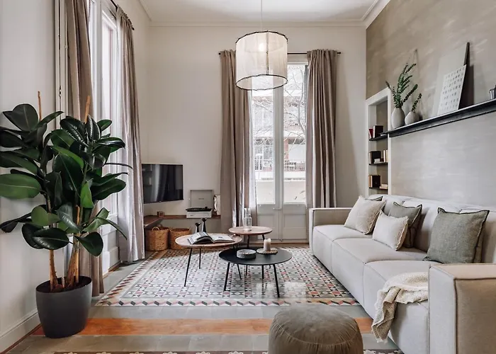 아파트 Tella - 2 Bedrooms And Office In Eixample Esquerra