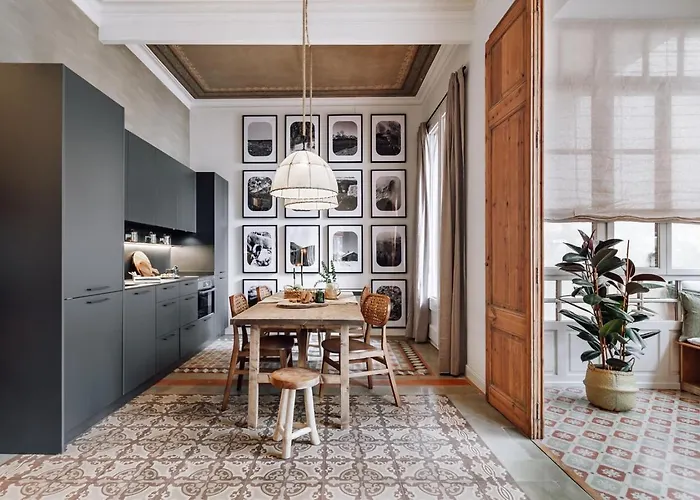 Tella - 2 Bedrooms And Office In Eixample Esquerra 아파트 *