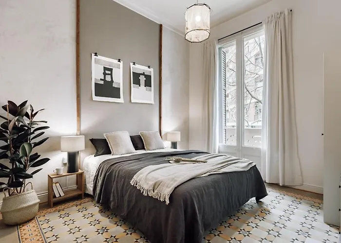 아파트 Tella - 2 Bedrooms And Office In Eixample Esquerra